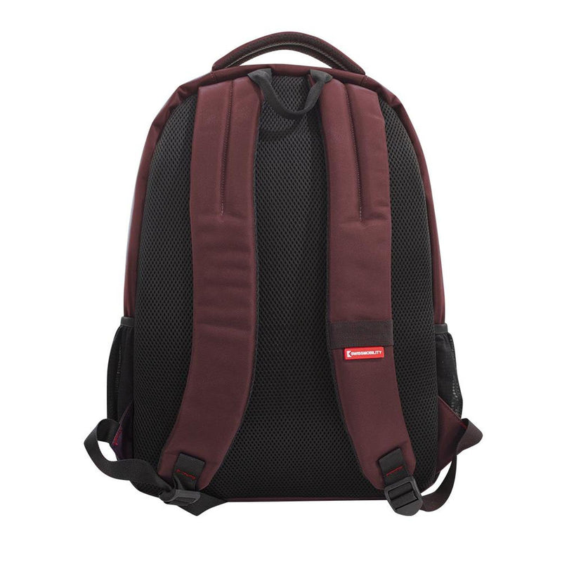 Mochila Backpack Swissmobility para laptop 17 pulgadas Tig-117 Roja