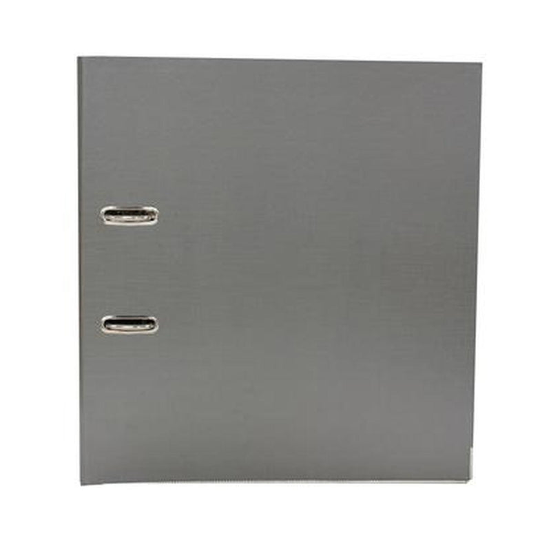 Carpeta de Carton forrada de PVC, Color Plata para archivo