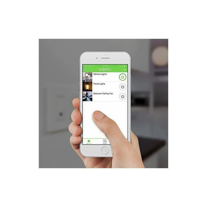 Wemo Interruptor Inteligente Wifi Habilitado Blanco F7c030fc