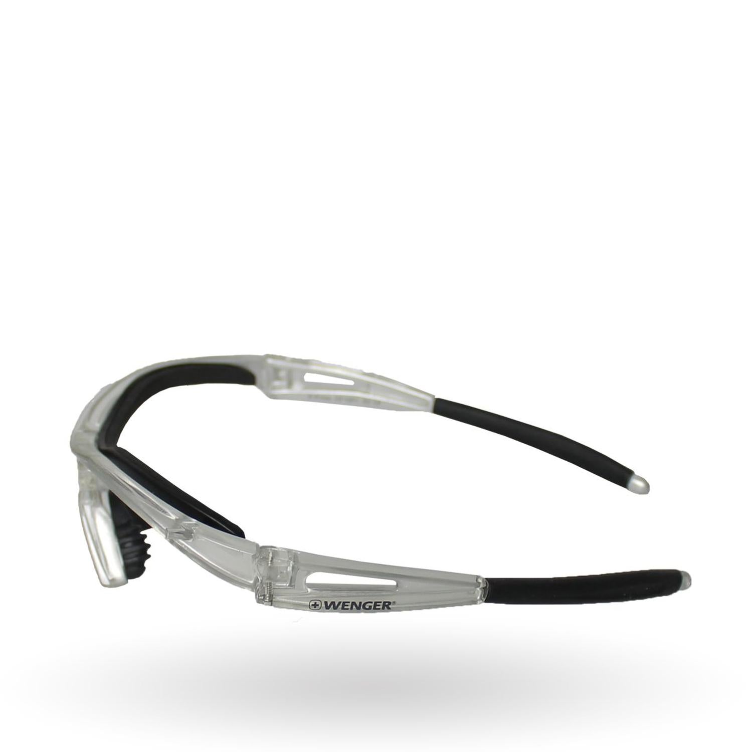 Armazon para Lentes Wenger X-Kross Color Cristall Silver con Estuche, ideal para deportes, OF1001.03