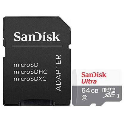 Memoria SanDisk microSDHC UltraUHS-I64GB/SDSQUNR-064G-GN3MA