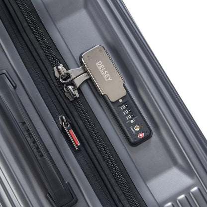 Delsey Maleta Cabina SECURITIME ZIP 20'' Expandible Gris
