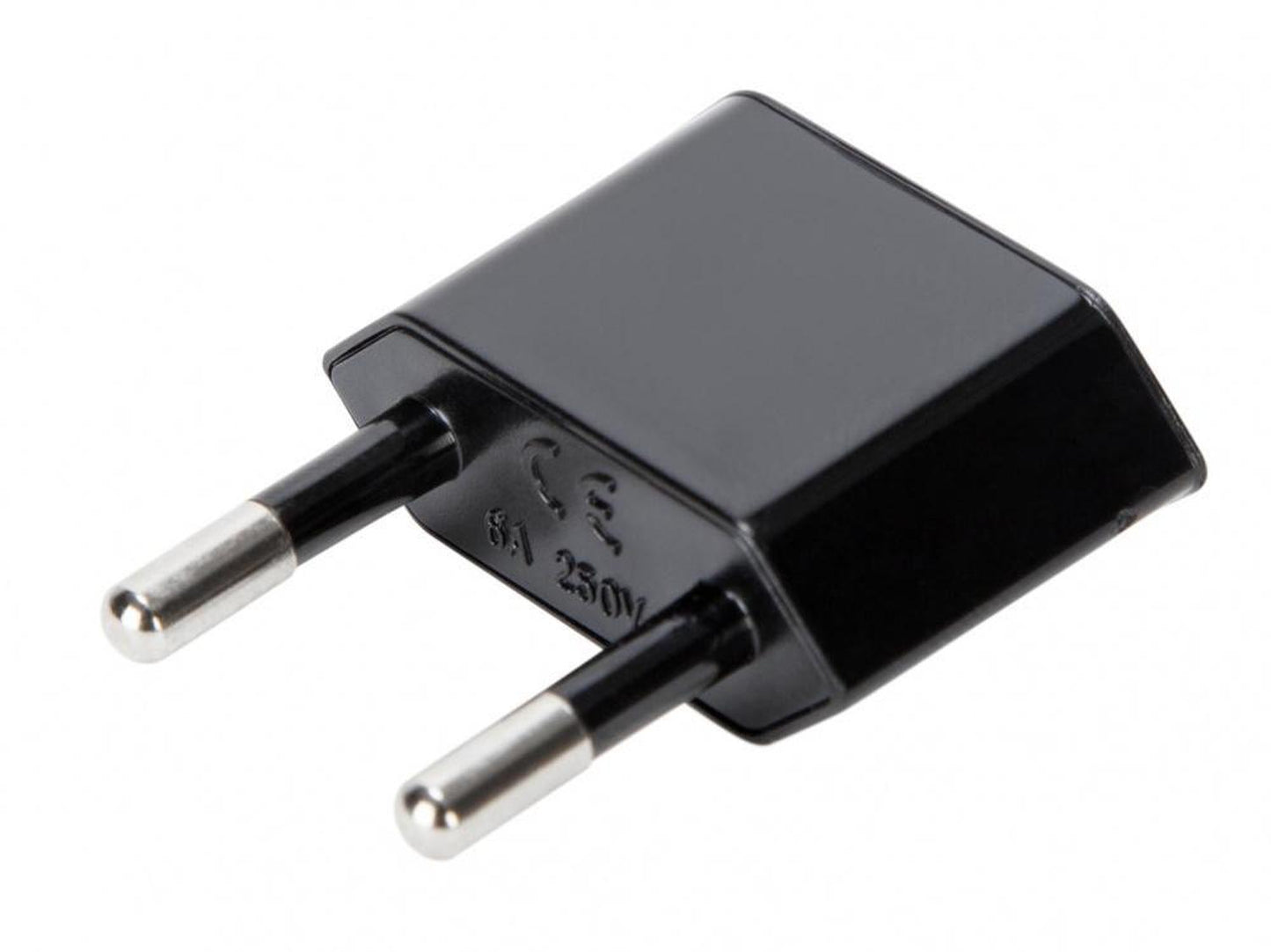 CyberPower Adaptador de Energía World Travel, Entrada 100 - 250V, 2x USB, Negro