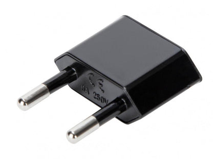 CyberPower Adaptador de Energía World Travel, Entrada 100 - 250V, 2x USB, Negro