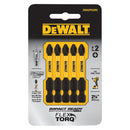 Set De 5 Puntas Phillips De Impacto Dewalt 2 1/4 Pulg