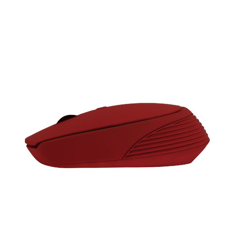 Mouse Inalambrico Perfect Choice, Rojo Mate /PC-045045