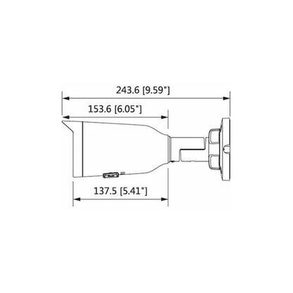 Cámara Dahua Ezip-bullet 4mp/lente Mtz 2.8-12mm/ipc-b2b40-zs