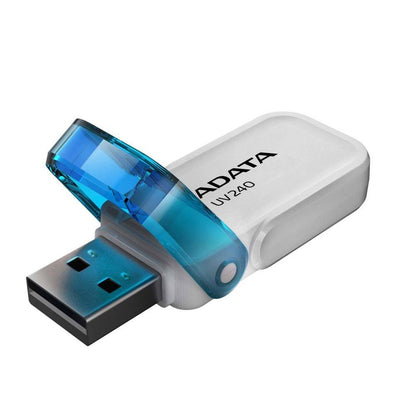 Memoria USB 2.0 Adata UV240,16GB,Blanco/AUV240-16G-RWH