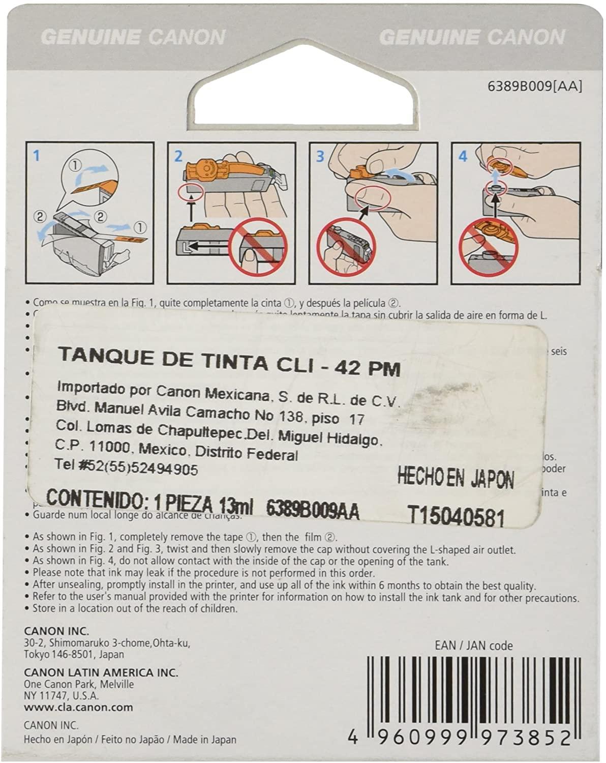 Cartucho de Tinta Canon Magenta CLI-42 /6389B009AA
