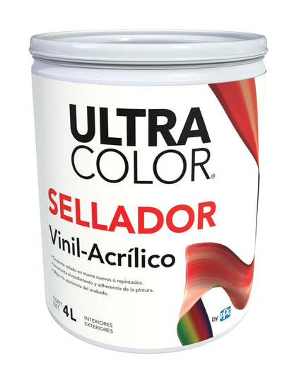 Sellador Vinilico Ultracolor De 4 Lts
