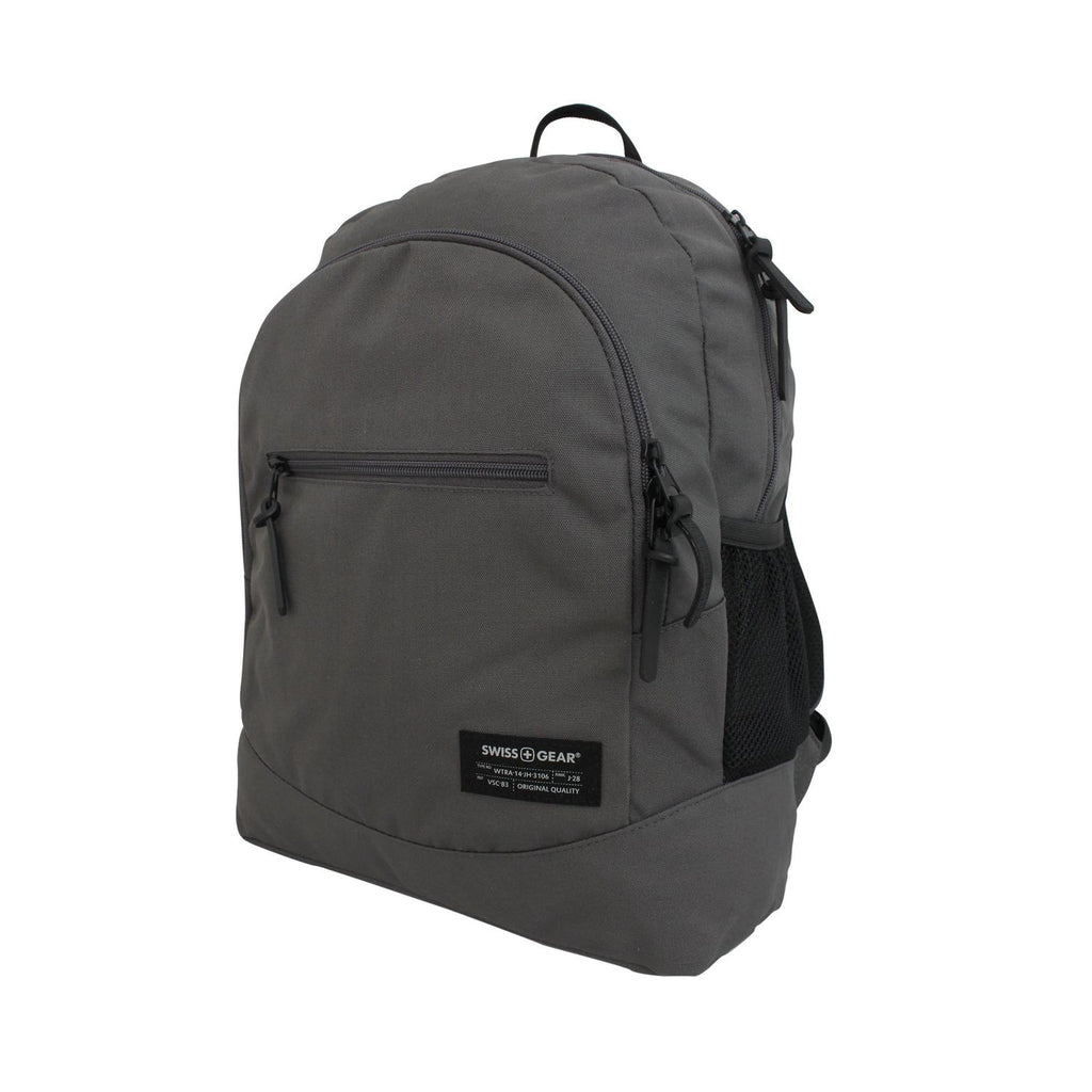 Mochila porta laptop Swissgear Emys, para laptop de 14", 2821454406, color gris, tecnología Air Flow