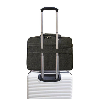 Maletín Skypeak para hombre o mujer para laptop u ordenador de 15,6” hasta 17” de uso diario y de of