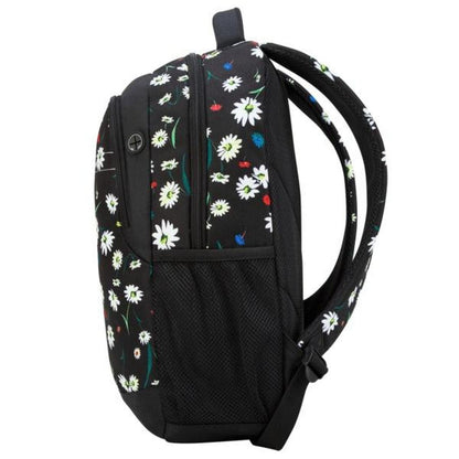 Targus Juego de Mochilas Flores, 25L, 4 Piezas, Negro/Blanco
