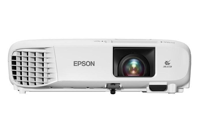 Proyector Portátil Epson PowerLite 118 3-Chip,Bocinas,Blanco