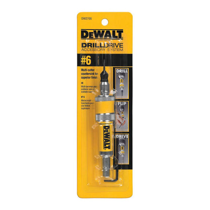 Avellanador Atornillador Reversible Numero 6 Dewalt DW2700