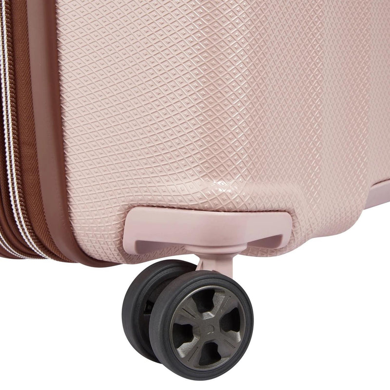 Maleta De Viaje Delsey Rígida 24'' CARROUSSEL, Rosa, con TSA