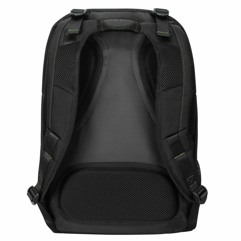 Mochila Targus Spruce EcoSmart de Poliester 17'' Negro/Verde