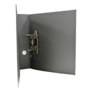 Carpeta de Carton forrada de PVC, Color Plata para archivo