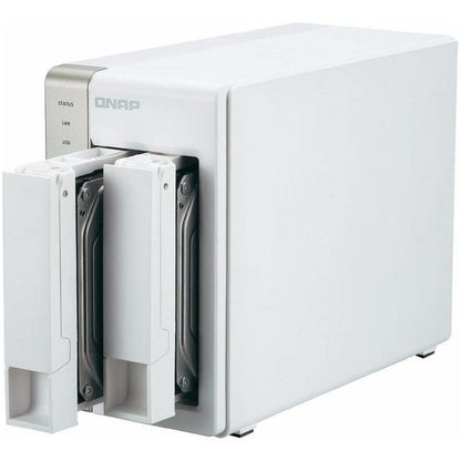 Unidad Nas Qnap 2 Bahias Arm Cortex-a15 Dual-core 1.7ghz,1gb