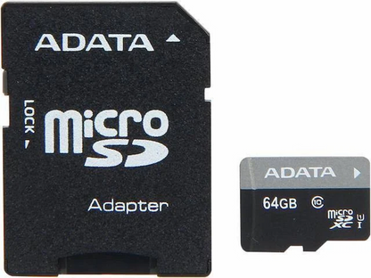 Memoria Flash Adata Premier 64GB UHS-I Clase10 con Adaptador