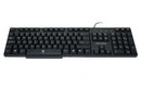Teclado Perfect Choice PC-200970, Alámbrico, USB, Negro - Resistente a Derrames (Español)