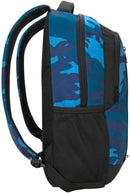 Combo de Mochilas Targus Colección Militar Azul, Kit de 4 Piezas con Mochila, Morral, Lonchera y Lap