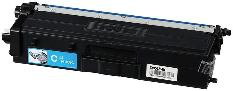 Tóner Brother TN-436C Super Alto Rendimiento Cyan, 6500 Páginas