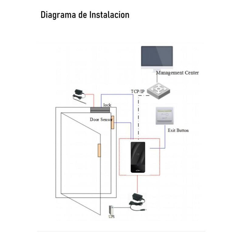 Dahua Lectora De Tarjetas Id /125 Khz/ip67/rs485/asr1200ed