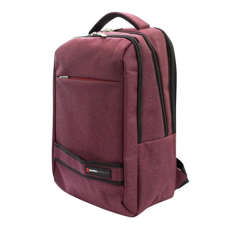 Mochila Swissmobility 17 Pulgadas Color Granada XL-117PM