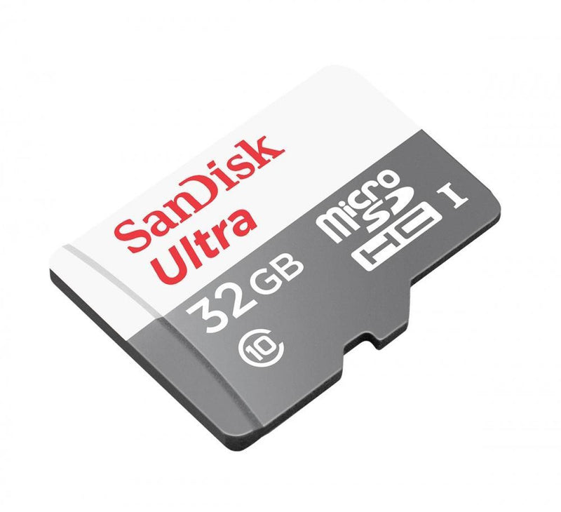 Memoria Flash SanDisk Ultra, 32GB MicroSDHC UHS-I Clase 10, con Adaptador
