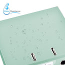 Carpeta De Carton Techmakro Forrada De PVC Verde Claro