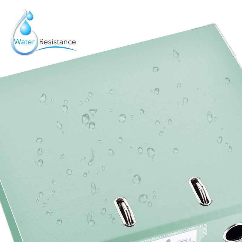 Carpeta De Carton Techmakro Forrada De PVC Verde Claro