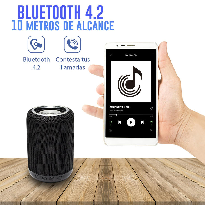 Kit de 2 Bocinas Swissmobility, Bluetooth Negro SW-34BK