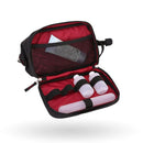 Estuche para accesorios de baño Hard, 2612202009, color negro