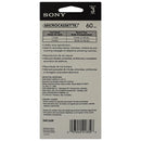3 Pack de Micro Cassettes Sony MC 60 Minutos