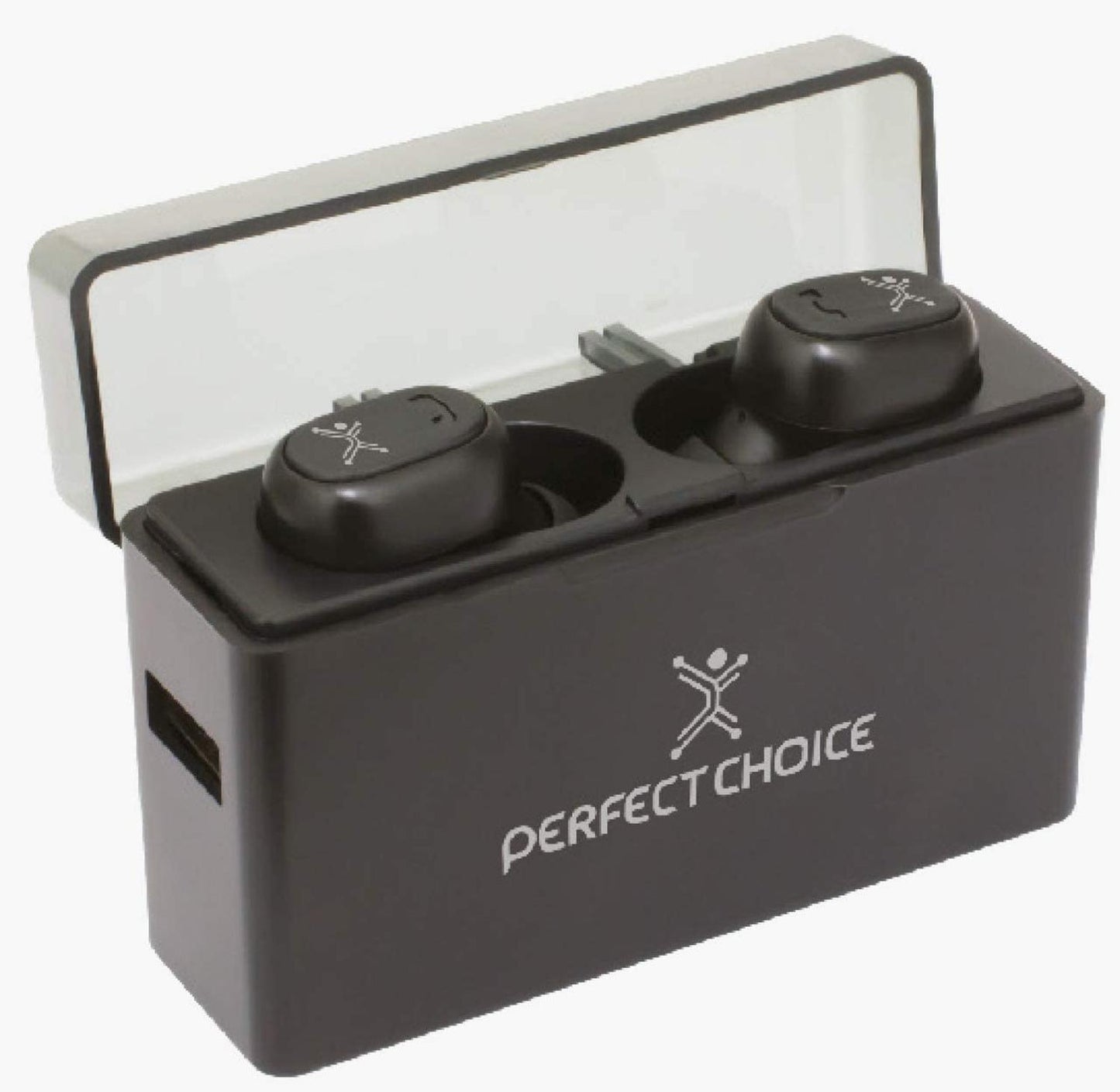 Audifonos Perfect Choice Bt Tws Negros power bank /PC-112976