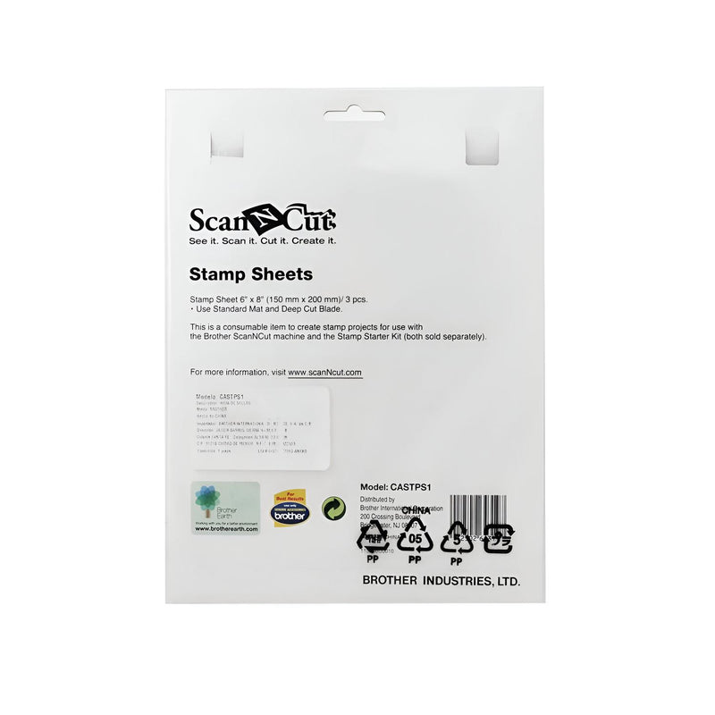 Hojas de Sellos Brother, sellos personalizados, ScanNCut SDX