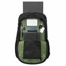 Mochila Targus Spruce EcoSmart de Poliester 17'' Negro/Verde