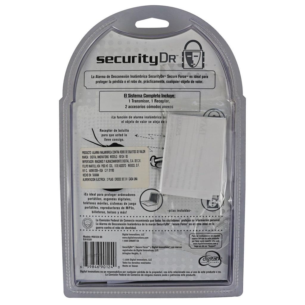 Alarma Inalámbrica Anti-pérdida con Sensor Secure Force