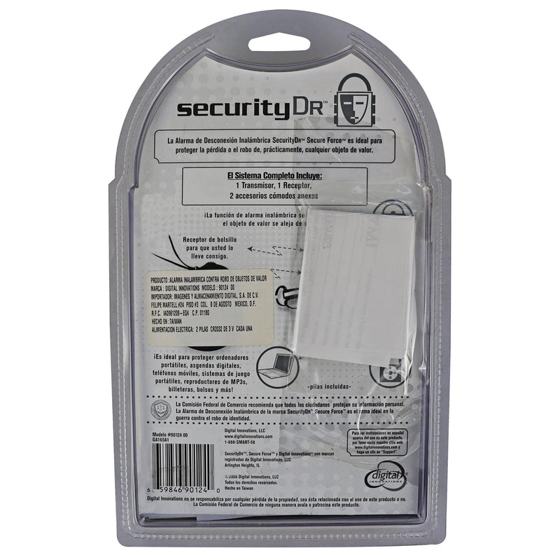 Alarma Inalámbrica Anti-pérdida con Sensor Secure Force