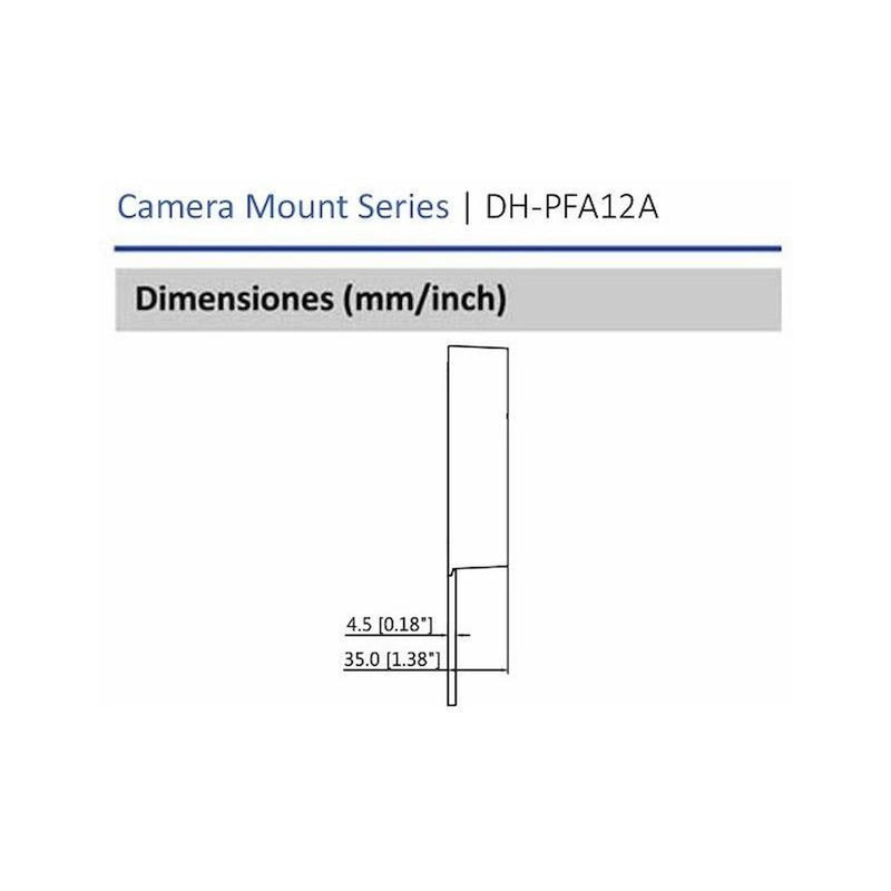 Caja De Conexiones Dahua Para Cámaras Tipo Bala/dh-pfa12a