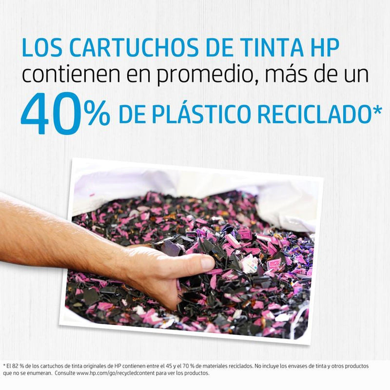 Combo HP de Cartuchos de Tinta 664XL, Negro y Tri-Color