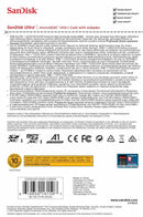 Memoria Flash SanDisk Ultra A1, 64GB MicroSDXC Clase 10, con Adaptador