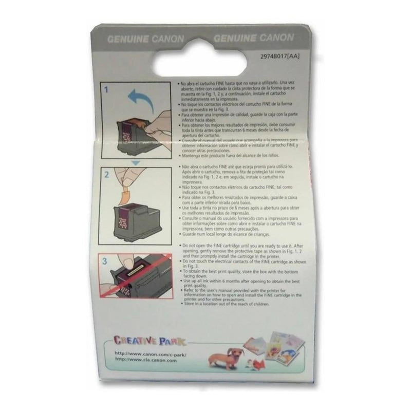 Tinta Canon Pg-210 Xl Negra Para Mp240 - Mp480 / 2973b017aa