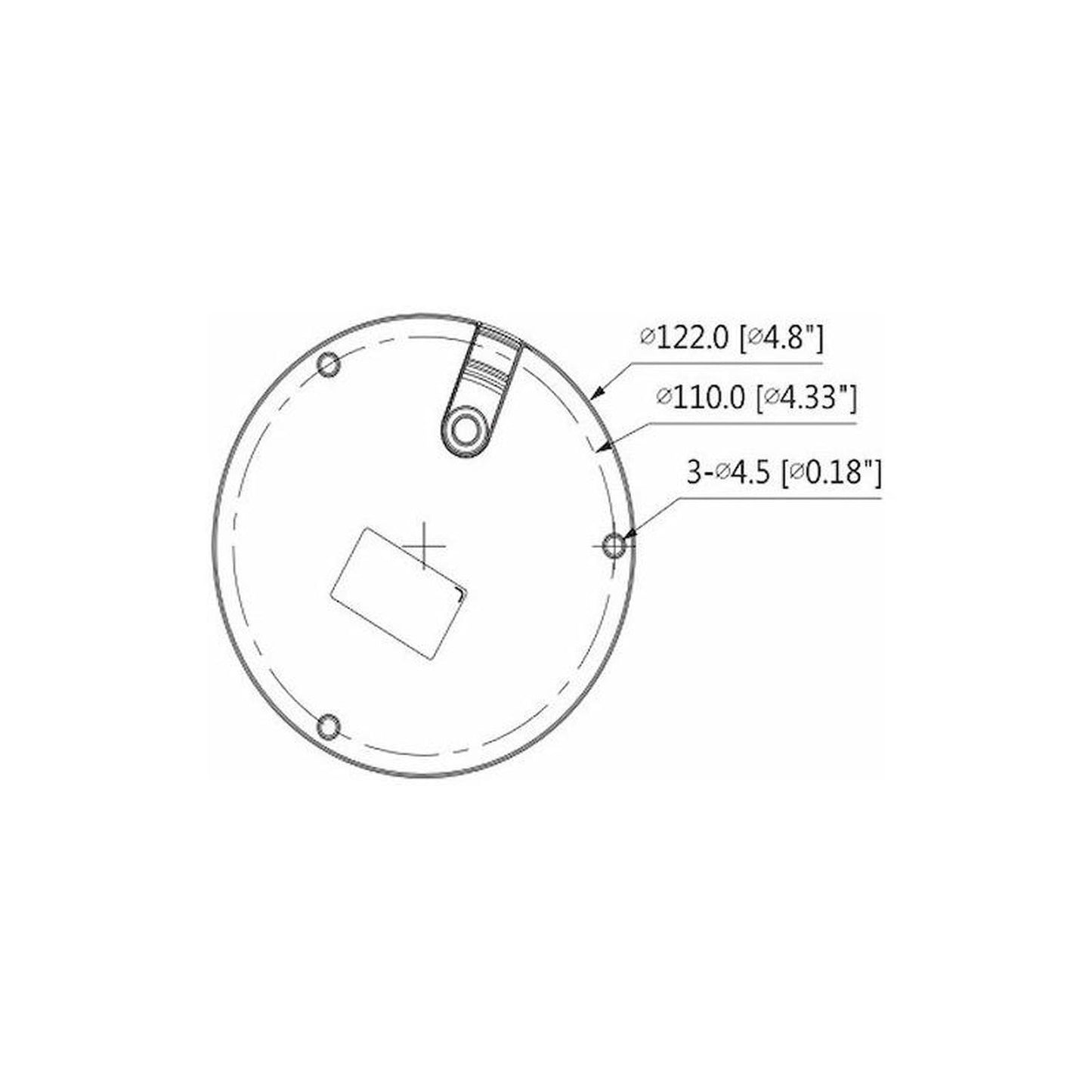 Cámara Dahua Ezip/ip-domo4mp/lente Mtz 2.8-12mm/ipc-d2b40-zs