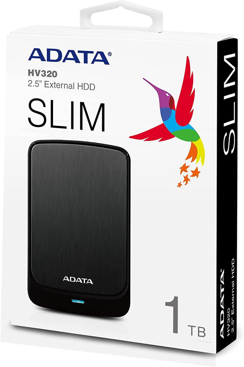 Disco Duro Externo Portátil Slim Adata 1TB