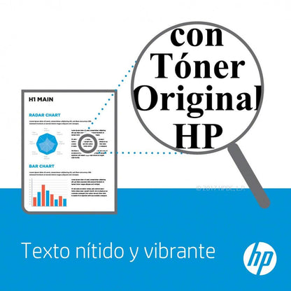 Tóner HP 206A Cyan, 1250 Páginas