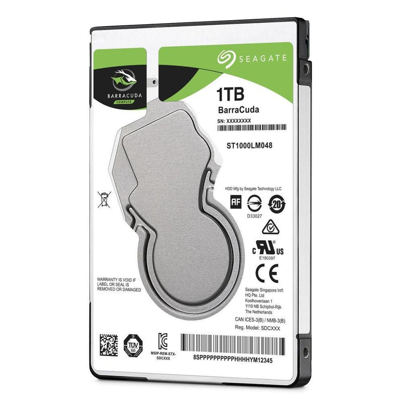 Disco Duro para Laptop Seagate Barracuda 2.5'', 1TB, SATA III, 5400RPM, 128MB Cache