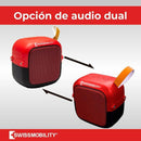Kit 2 Bocinas Swissmobility Bluetooth Mini, Audio En Estereo