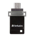Memoria USB Verbatim Store 'n' Go, 16GB, USB 2.0, Negro, Plata